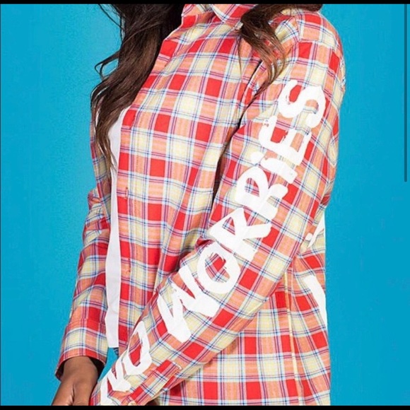 Cakeworthy x Disney - The Lion King Hakuna Matata Flannel NWOT - Picture 5 of 5